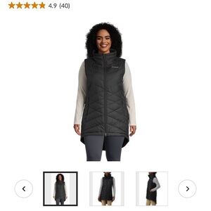 Columbia insulated Women's Black Quilted Vest